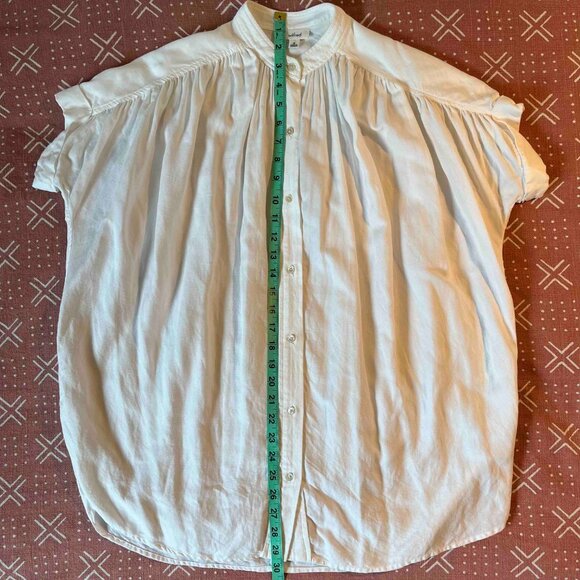 Wilfred Aritzia Bertillion White Blouse XS - Picture 5 of 9